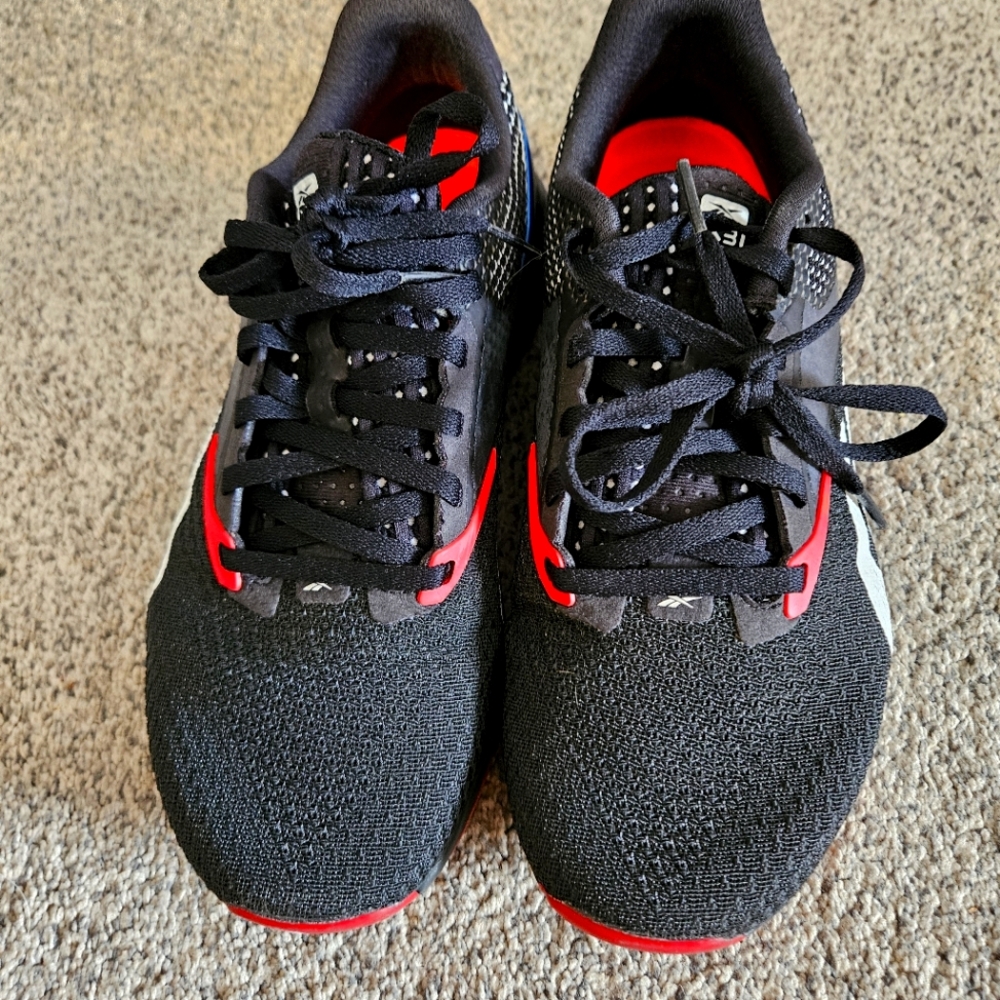 Boys Reebok Nano X3 Training Shoe Size 6 1/2 Lightly Used